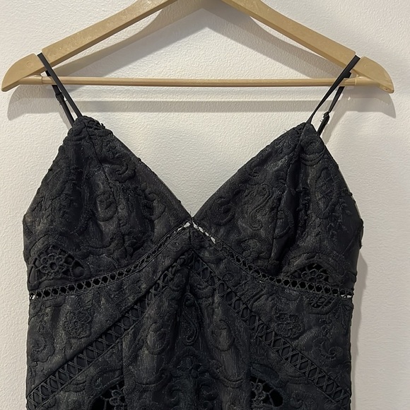 Bardot Black Lace Dress in size 6 - Picture 2 of 15